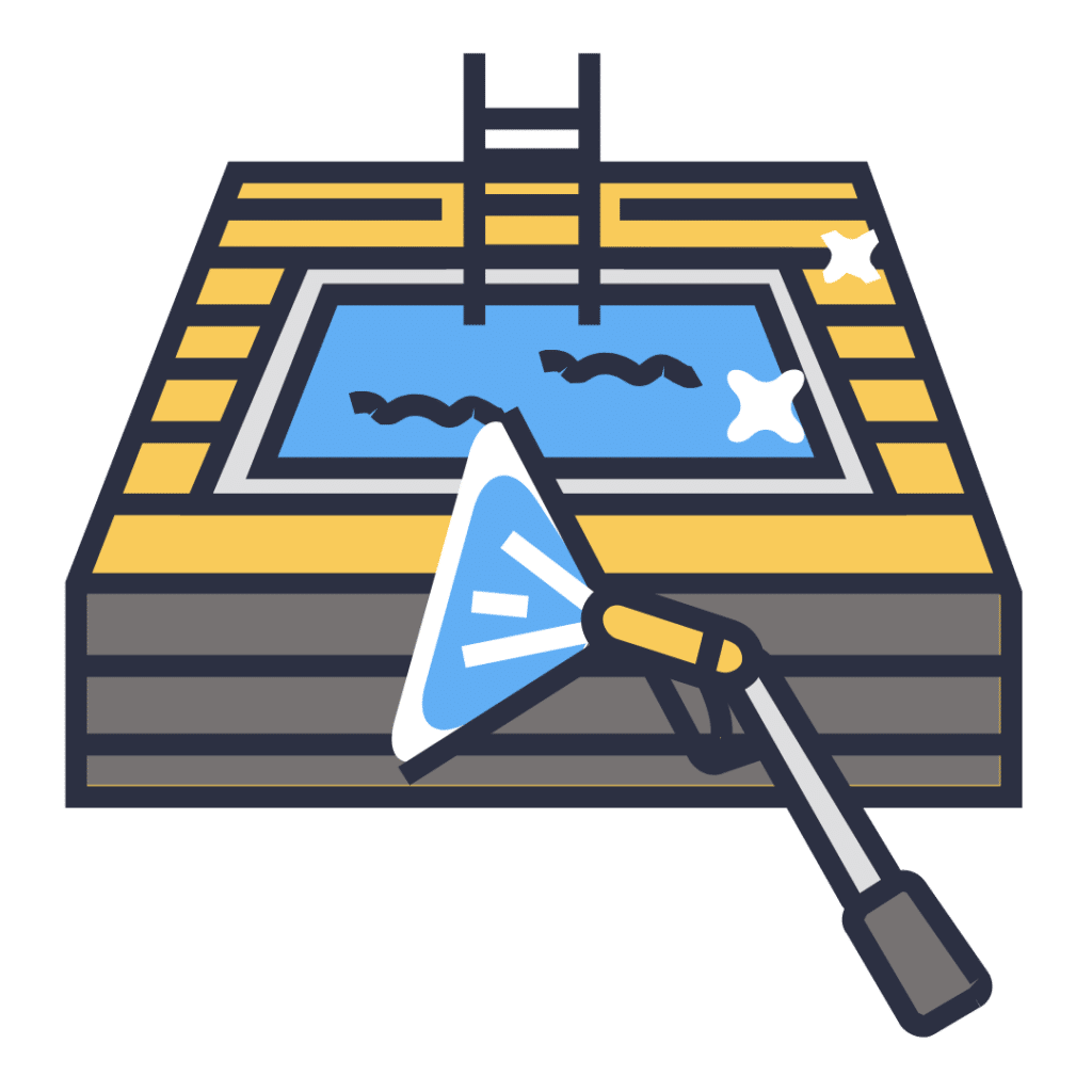 Pool Deck Cleaning